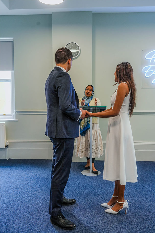 Registry Weddings at St Georges Town Hall