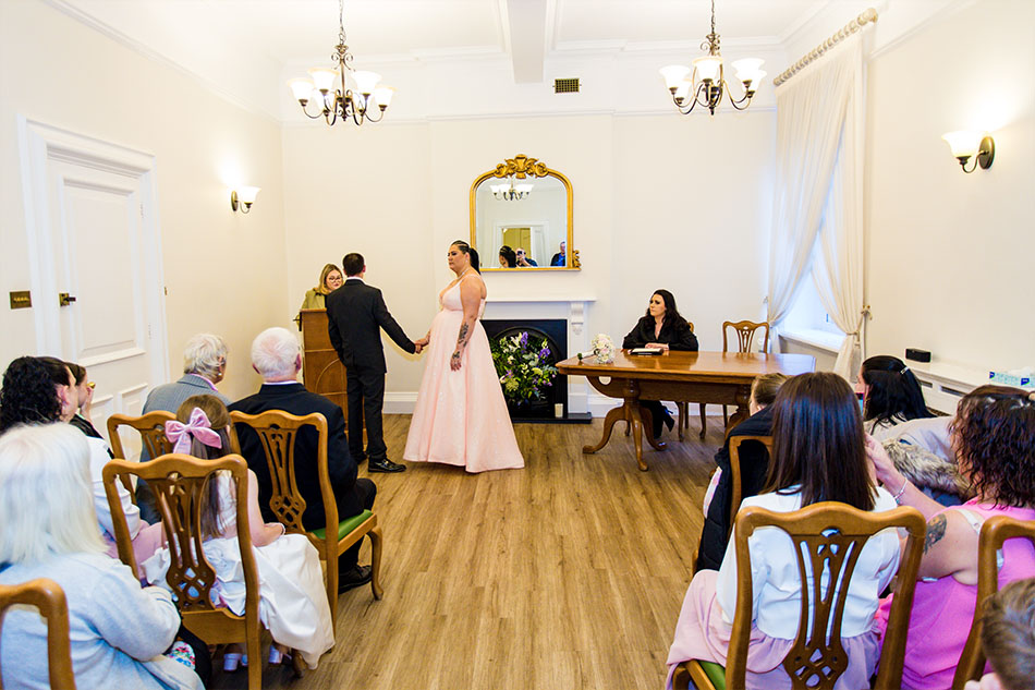 Registry Weddings at Woolwich Town Hall